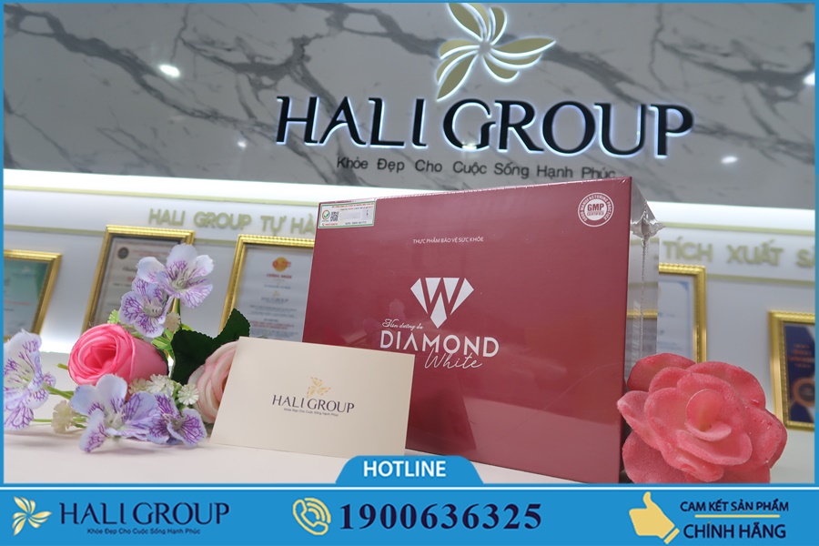 Hướng dẫn sử dụng viên uống Diamond White