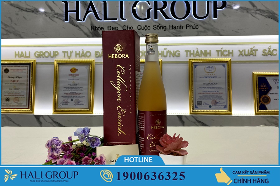 Câu hỏi thường gặp khi dùng nước uống Hebora Enrich Collagen Nhật Bản