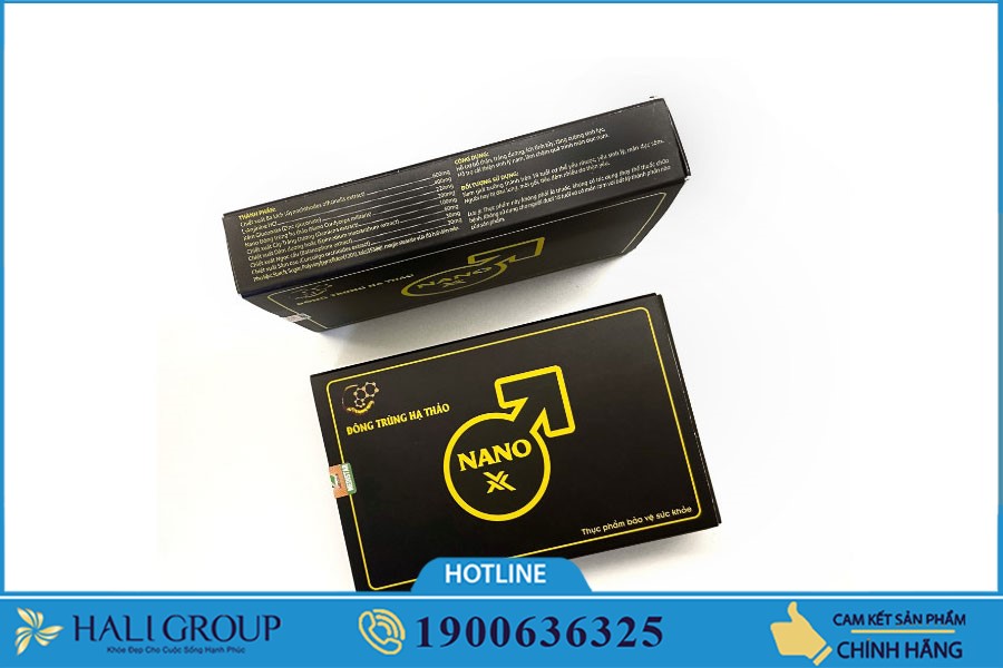 Đại lý Viên uống sinh lý Đông trùng hạ thảo Nano X ở HCM